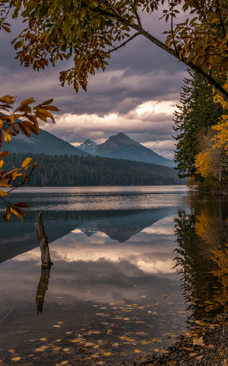 Fall day at Kelly Lake